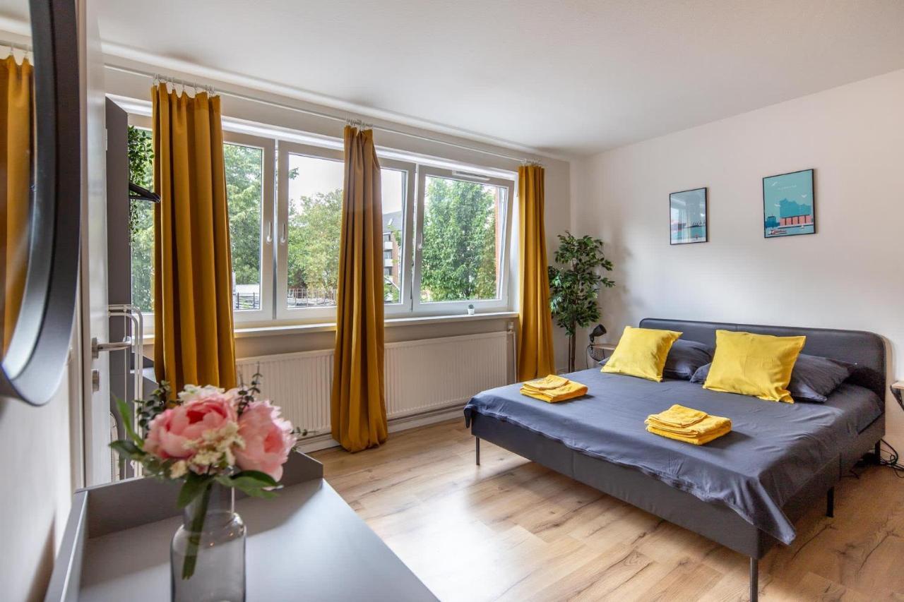 Modern Apartment For 5 Close To The Schanzenviertel - Unit 3 Hamburg Kültér fotó
